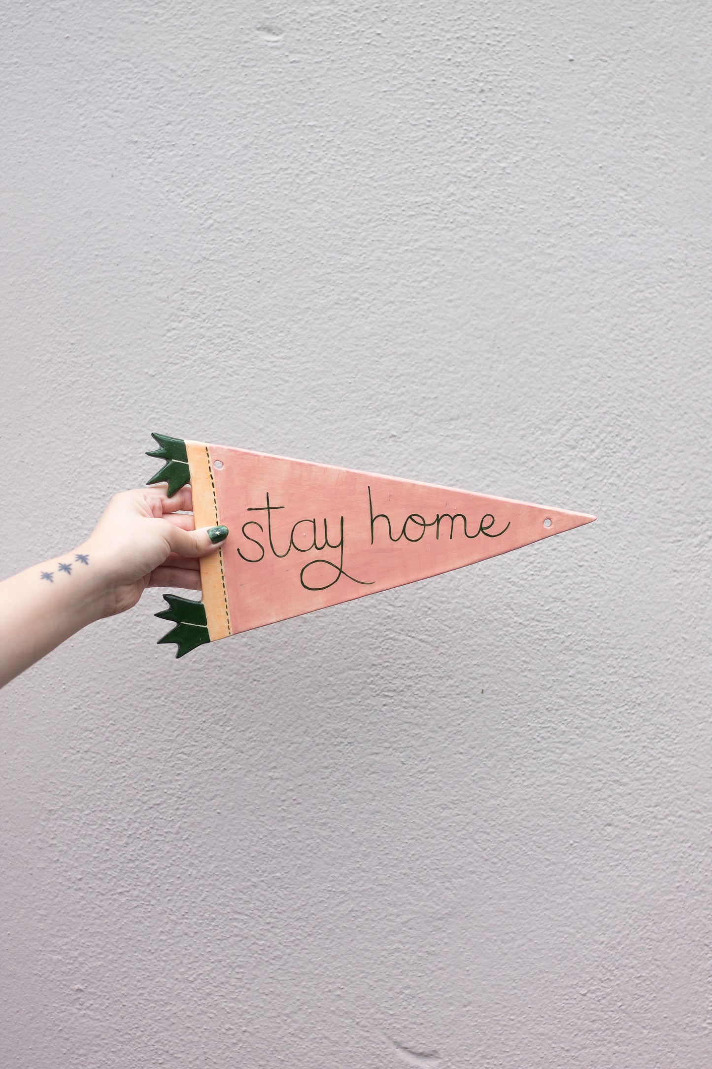 Banner "Stay Home"