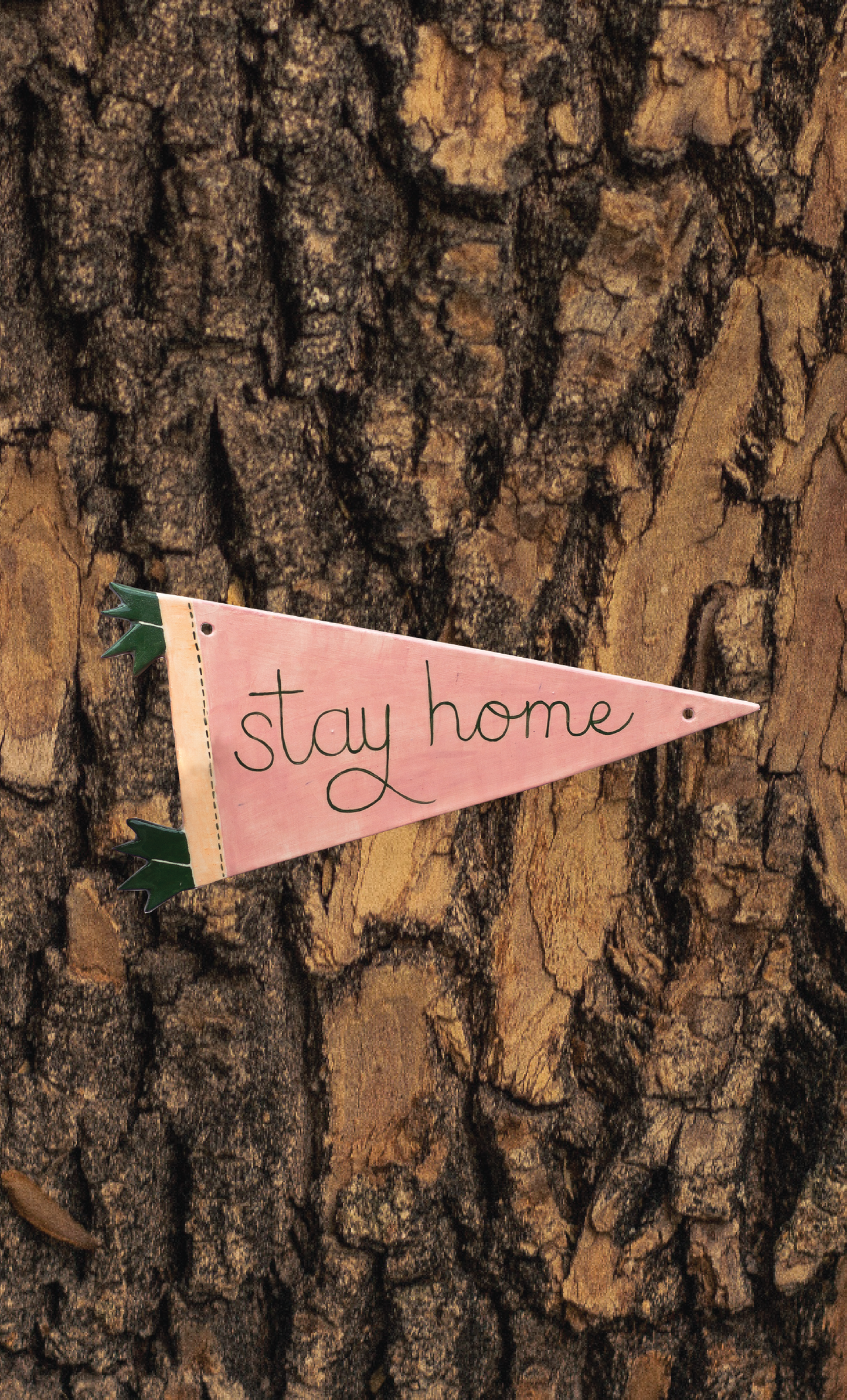 Banner "Stay Home"